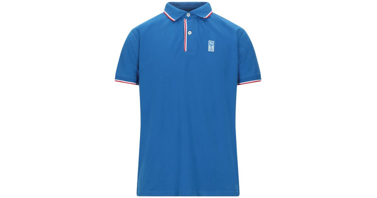 North Sails Polo Shirt in Bright Blue (Blue) for Men - Lyst