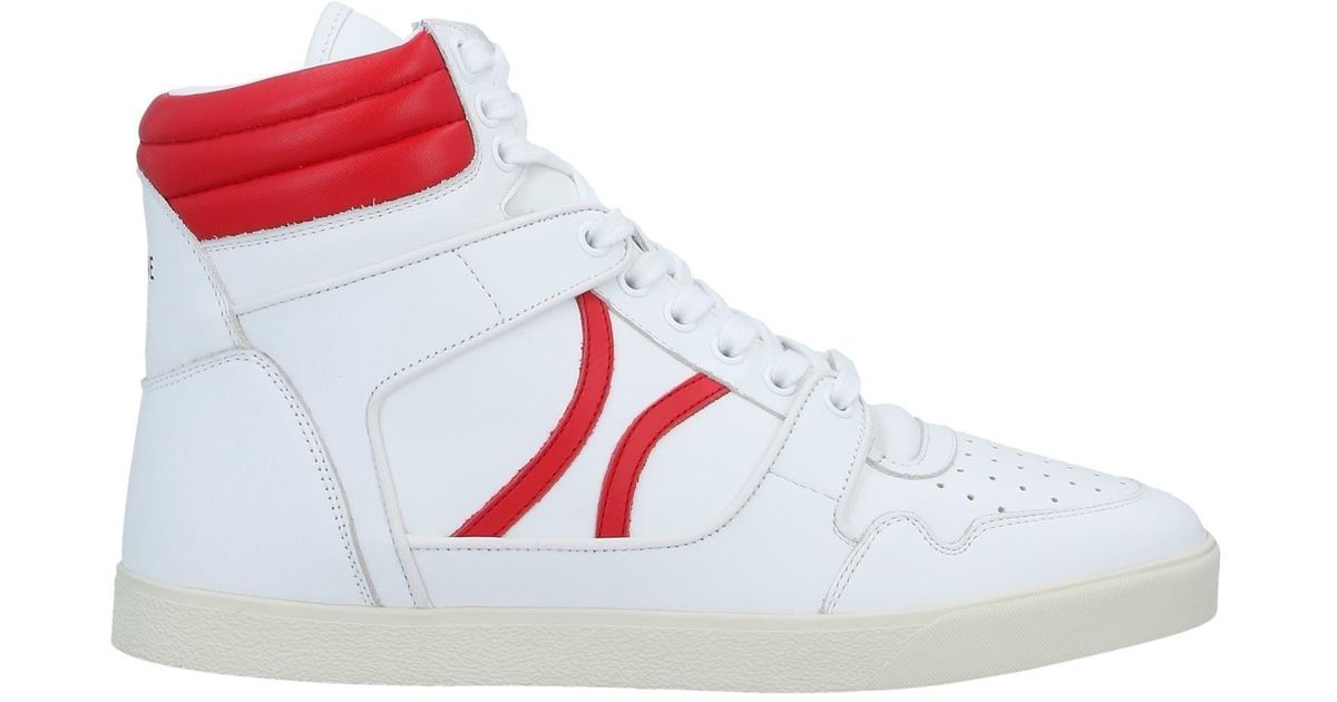Celine Leather High-tops & Sneakers in White for Men - Lyst