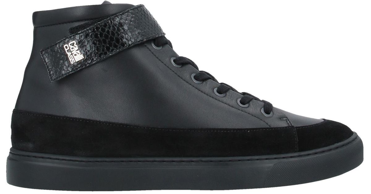 roberto cavalli high top sneakers