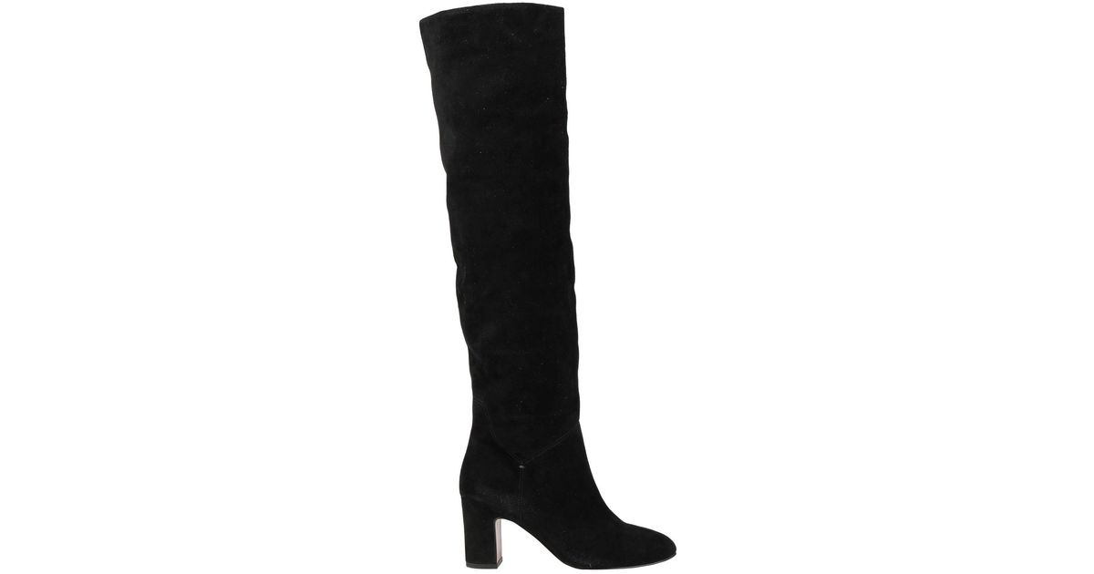 Bibi Lou Knee Boots in Black | Lyst UK
