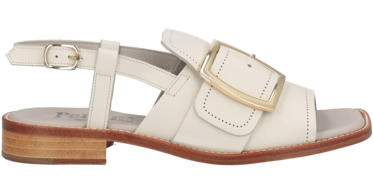 Pertini Sandals in White | Lyst