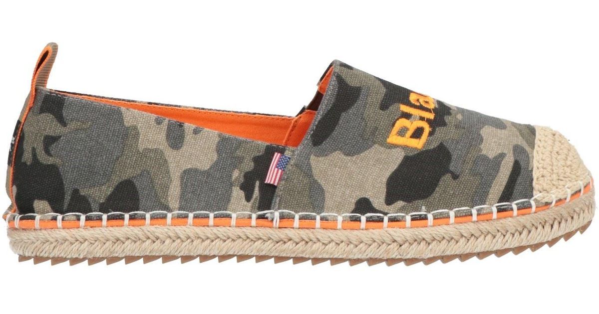 blauer espadrilles