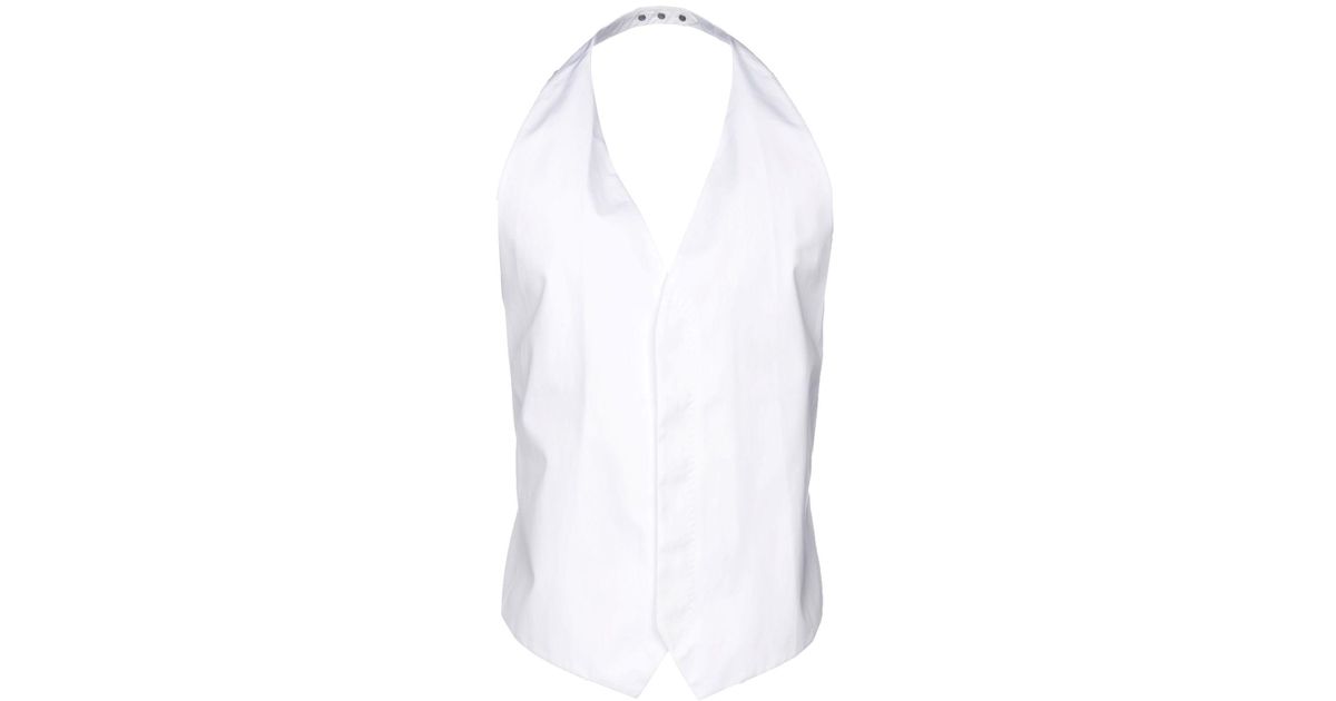 DSquared² Waistcoat in White for Men - Lyst
