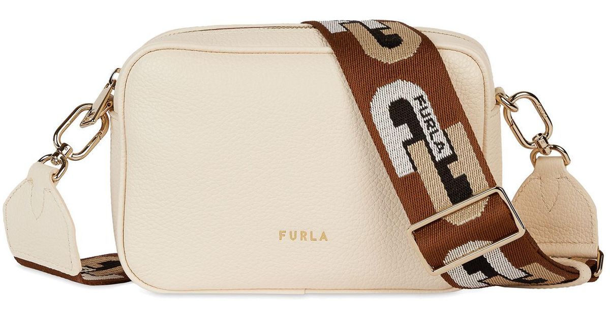 Furla Synthetic Crossbody Bag in Beige (White) Lyst