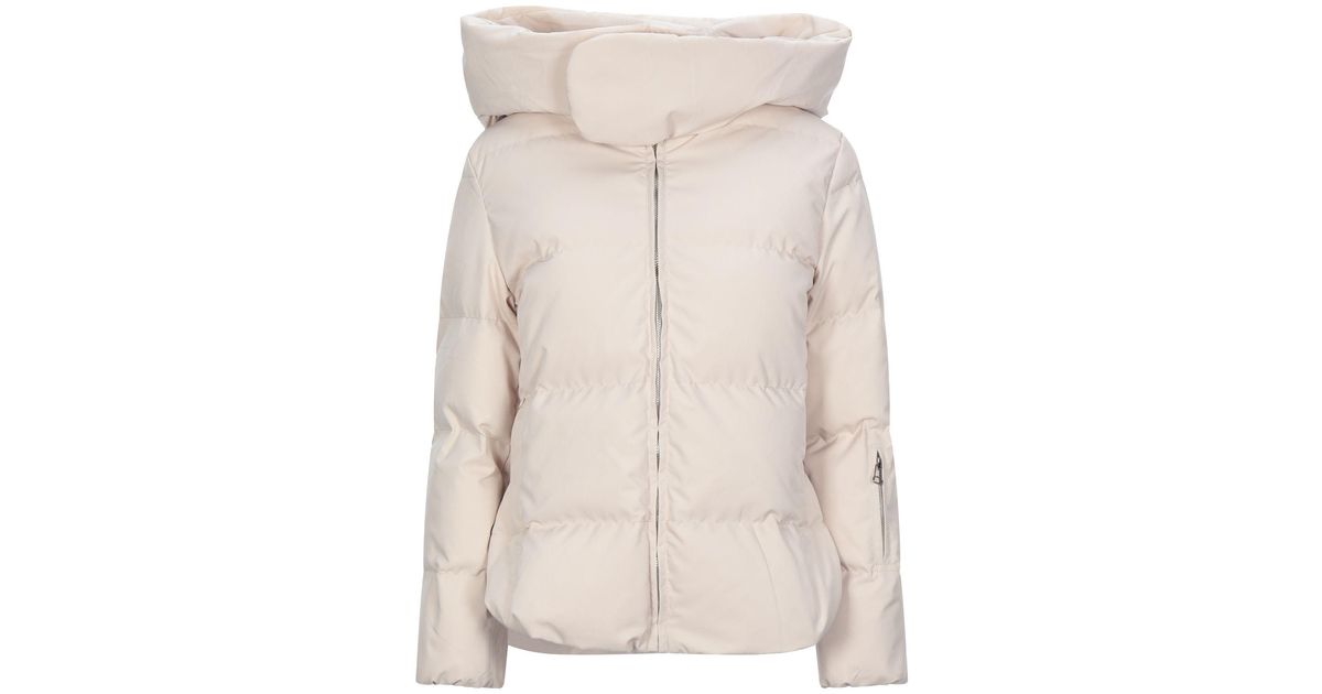 Amy Lynn Synthetic Down Jacket in Light Pink (Natural) - Lyst