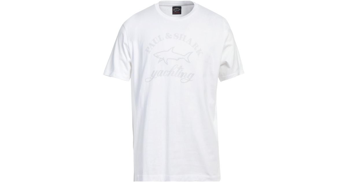 paul shark white t shirt