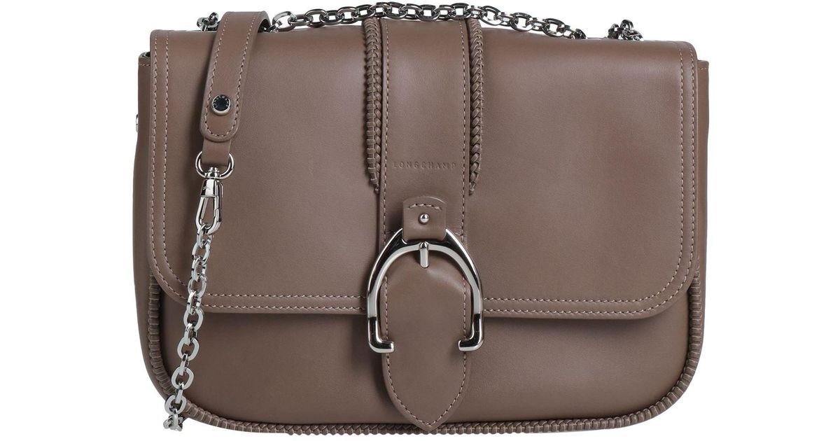 Longchamp Cross-body Bag in Brown | Lyst