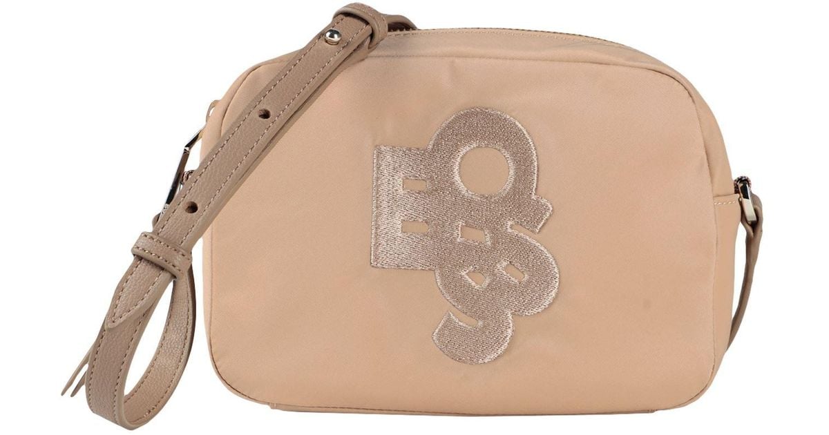 BOSS by HUGO BOSS Crossbody Bag in Natural Lyst