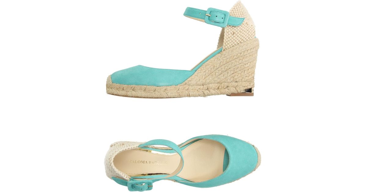 turquoise espadrilles