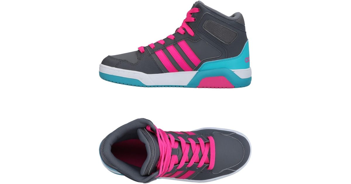 adidas neo high top sneakers