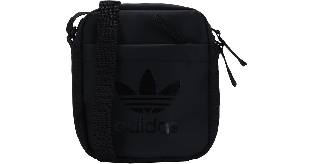 adidas Originals Synthetic Cross-body Bag in Black for Men - Lyst