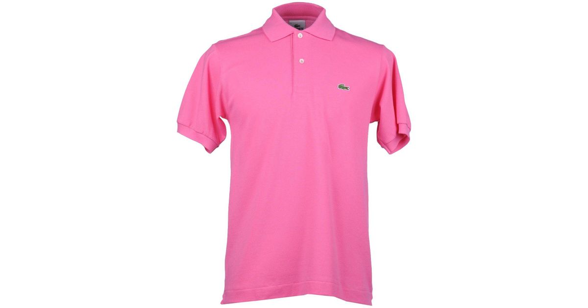 Lacoste Polo Shirt in Fuchsia (Pink 