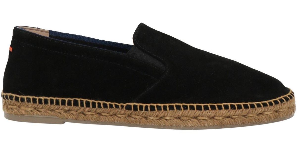 castaner all black espadrilles