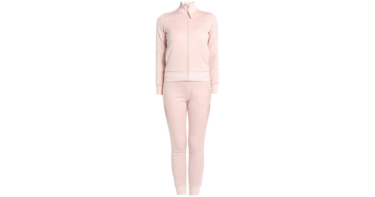 Fendi Tracksuit in Pink Lyst