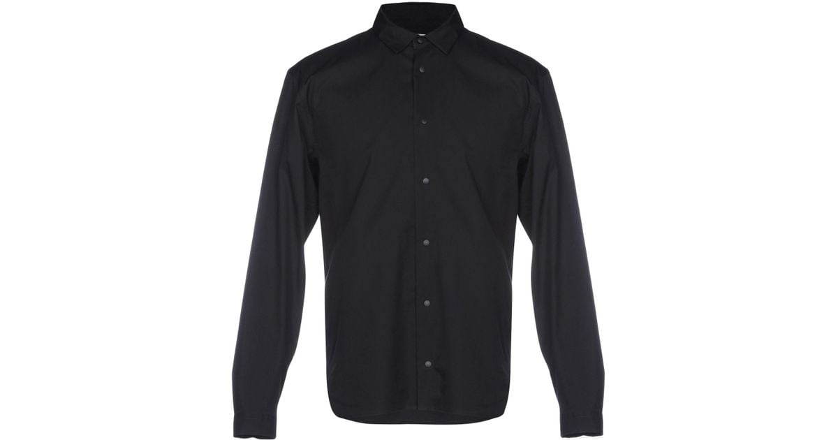 Mauro Grifoni Cotton Shirt in Black for Men - Lyst