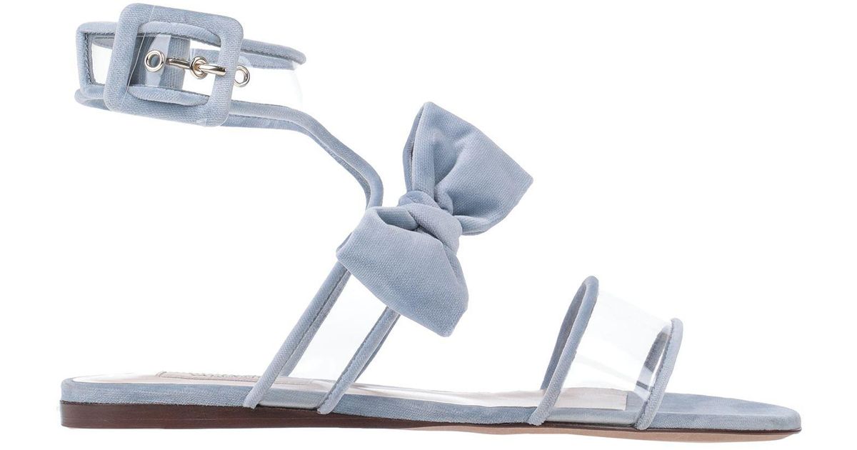 sky blue sandals