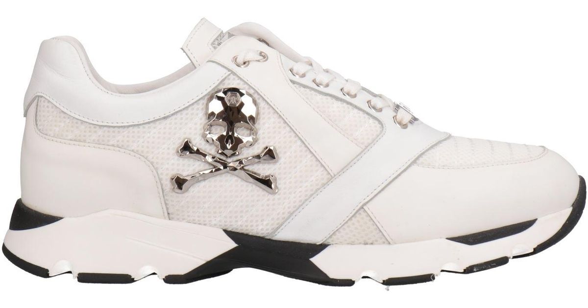philipp plein white trainers