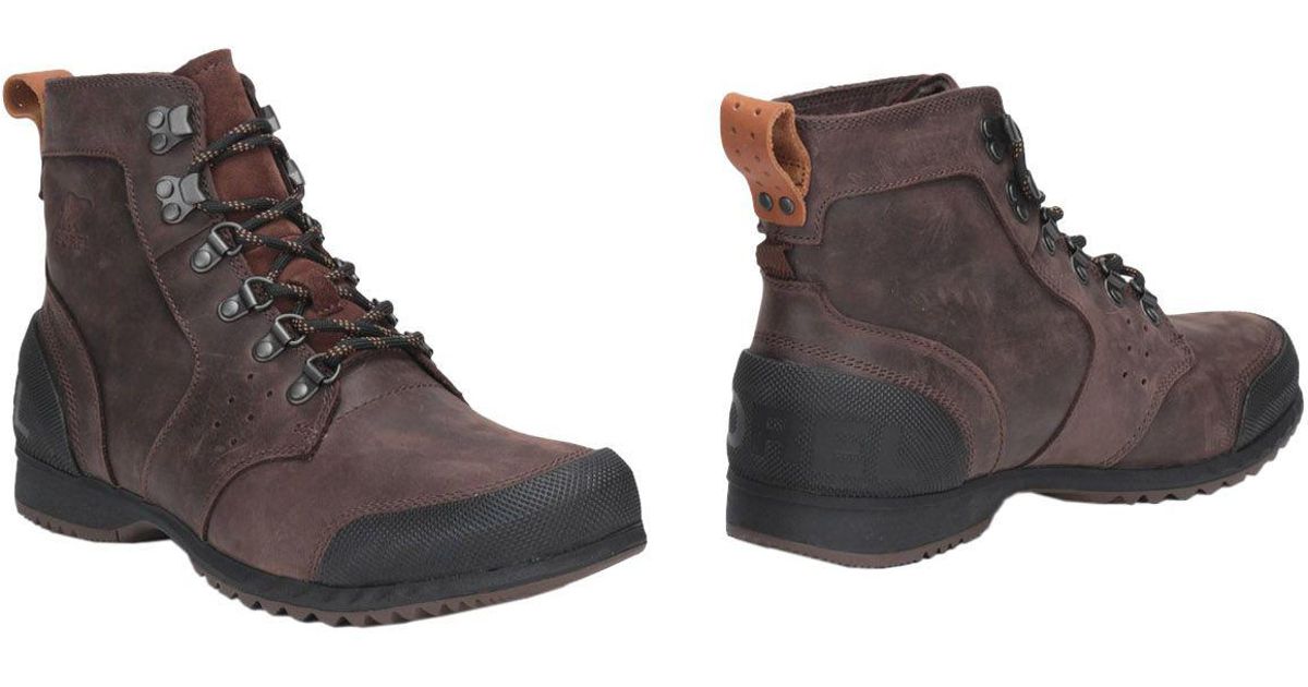 sorel mens ankle boots