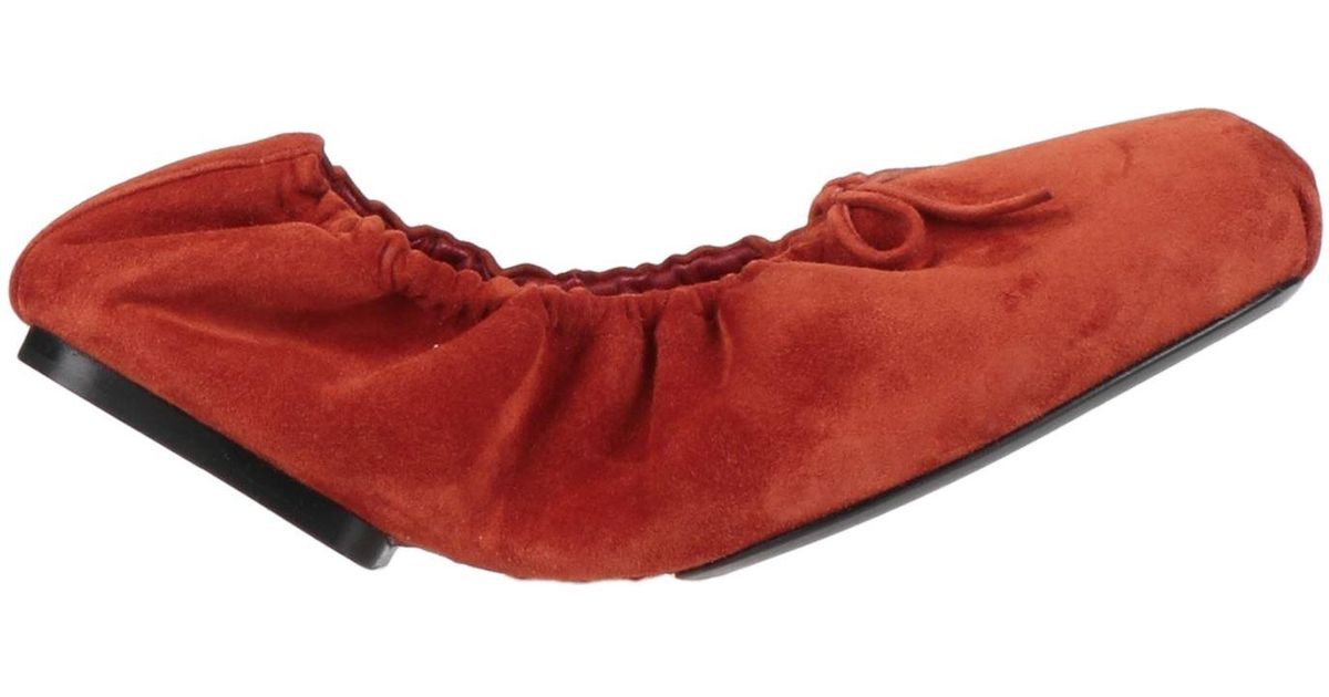 khaite ballerina flats