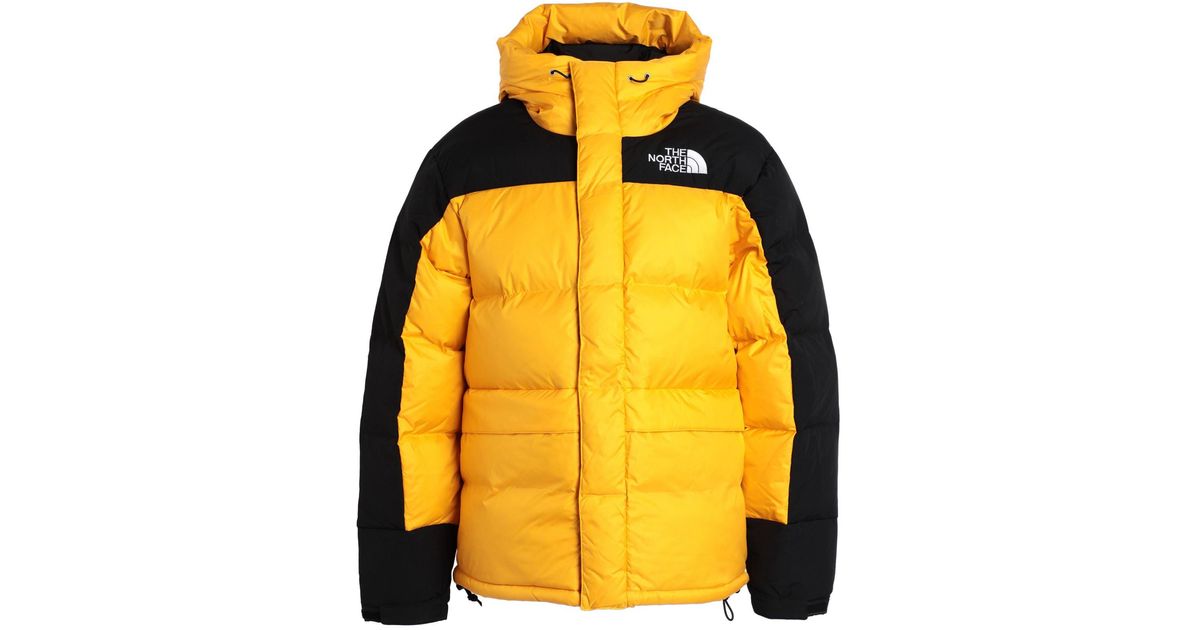 The North Face Down Jacket in Yellow for Men Lyst