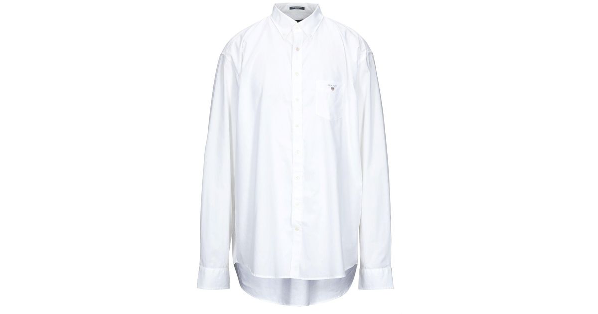 GANT Shirt in White for Men | Lyst