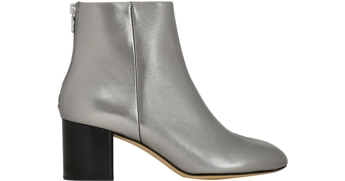 rag and bone silver booties