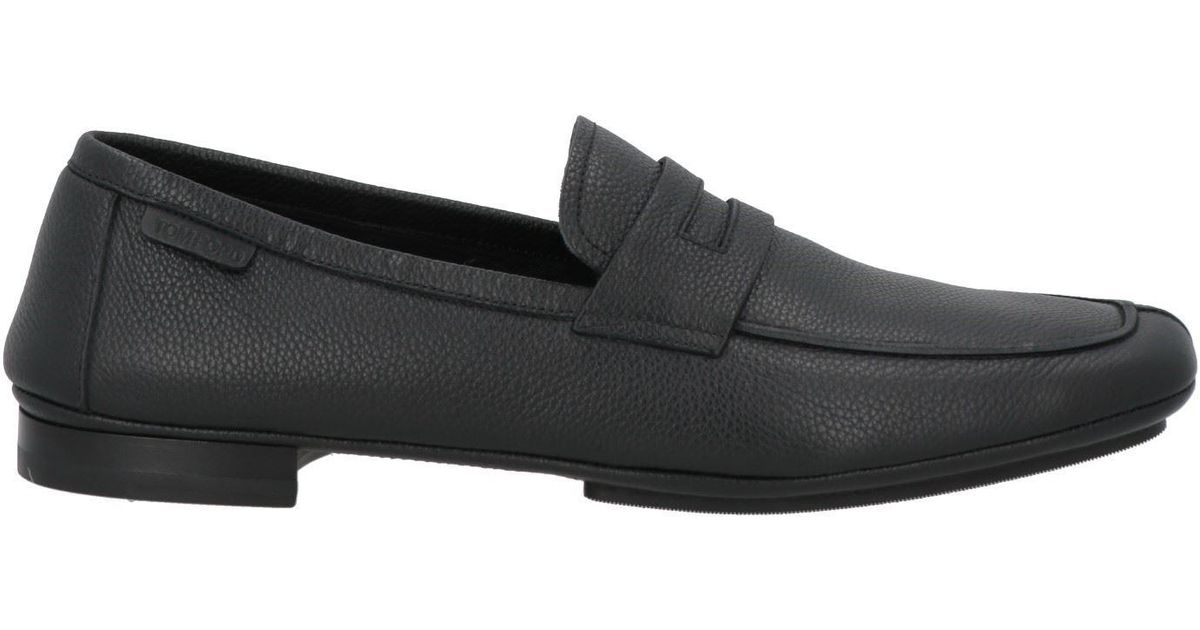 Tom Ford Loafers Calfskin in Black for Men | Lyst