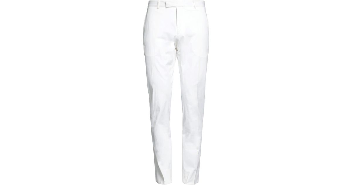 Polo Ralph Lauren Pants in White for Men | Lyst
