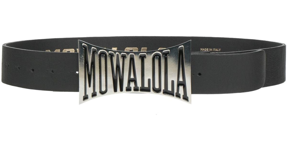 Mowalola Belt in Black for Men | Lyst