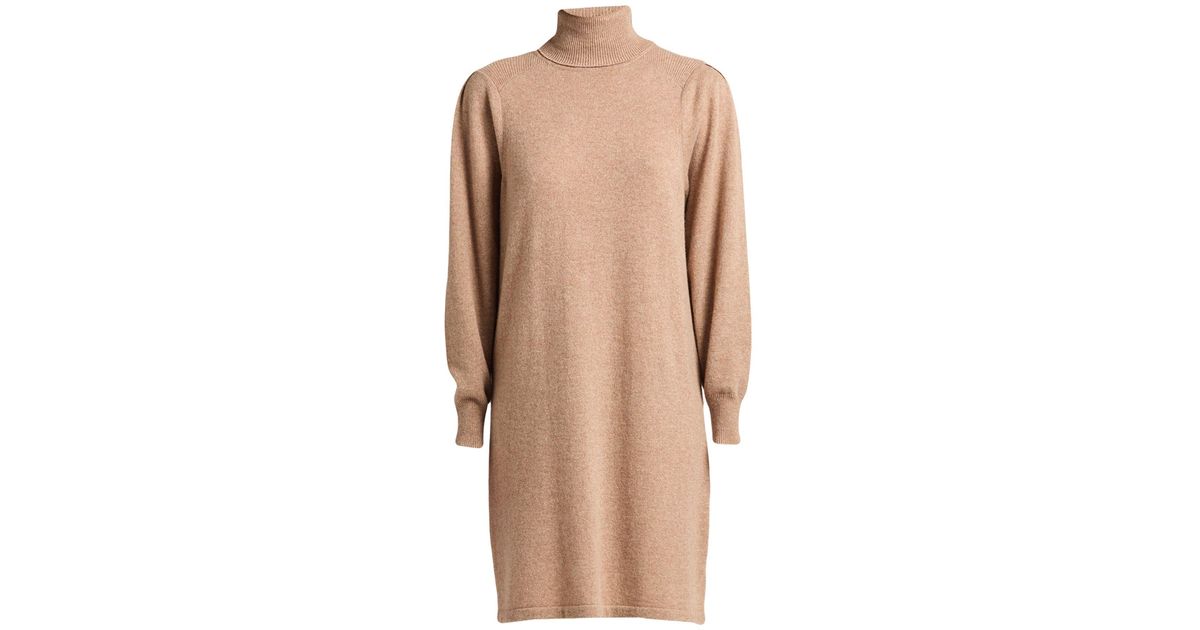360cashmere Mini Dress in Natural Lyst UK