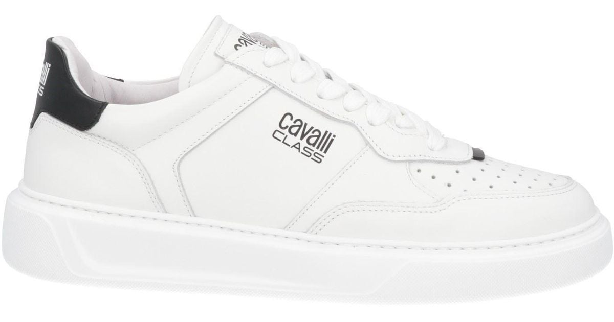 Roberto Cavalli Trainers in White for Men Lyst