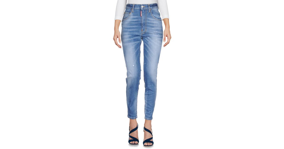 DSquared² Denim Pants in Blue - Save 19% - Lyst