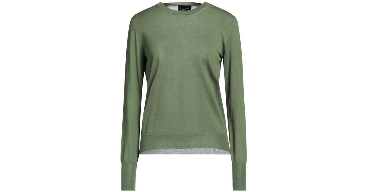 Roberto Collina Sweater in Green | Lyst