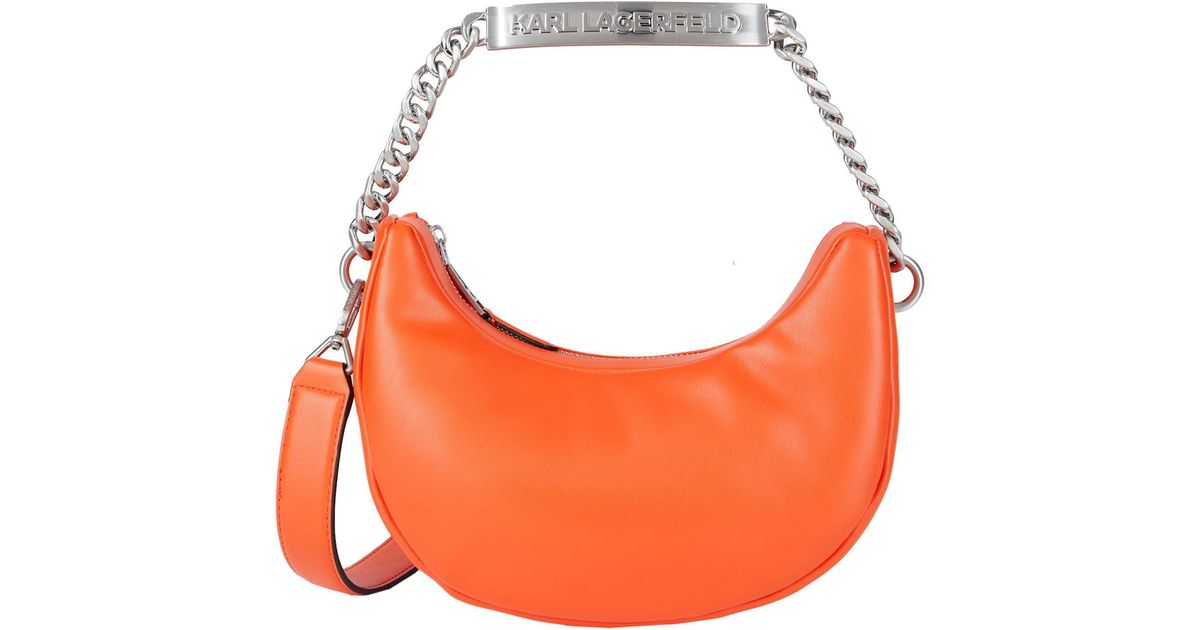 Karl Lagerfeld Handbag in Orange Lyst