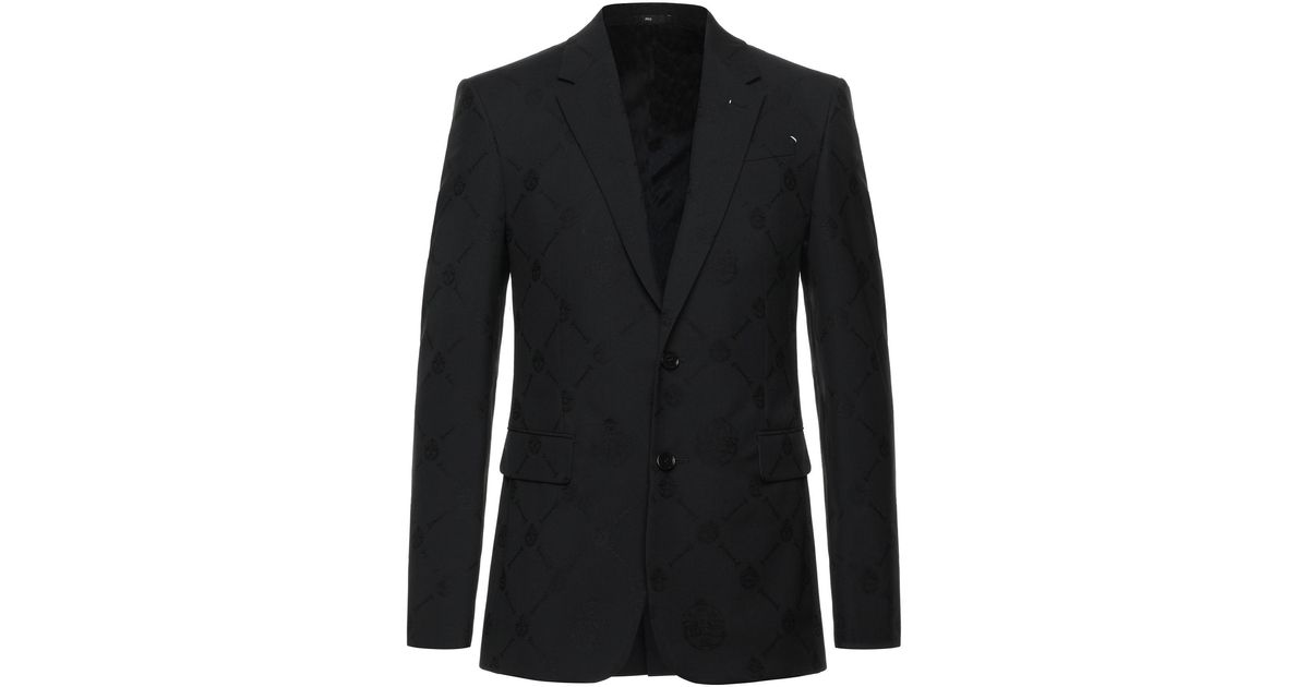Berluti Suit Jacket in Black for Men | Lyst