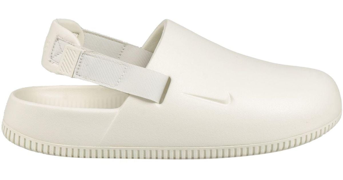 Nike Mules & Clogs Rubber in White for Men | Lyst