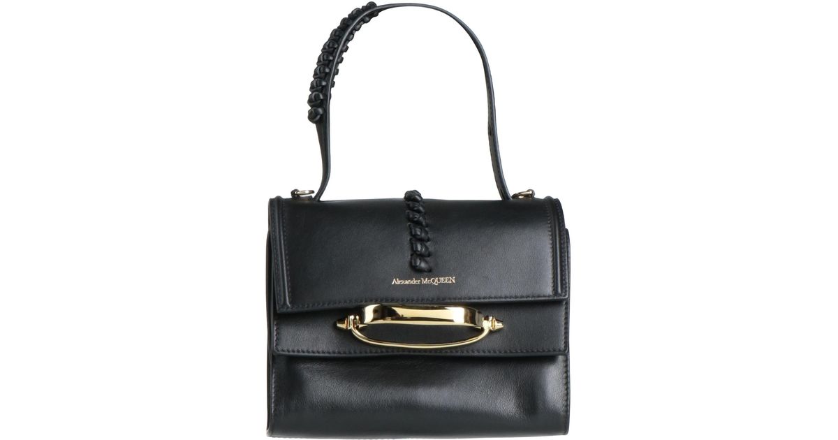 Alexander McQueen Handbag in Black | Lyst