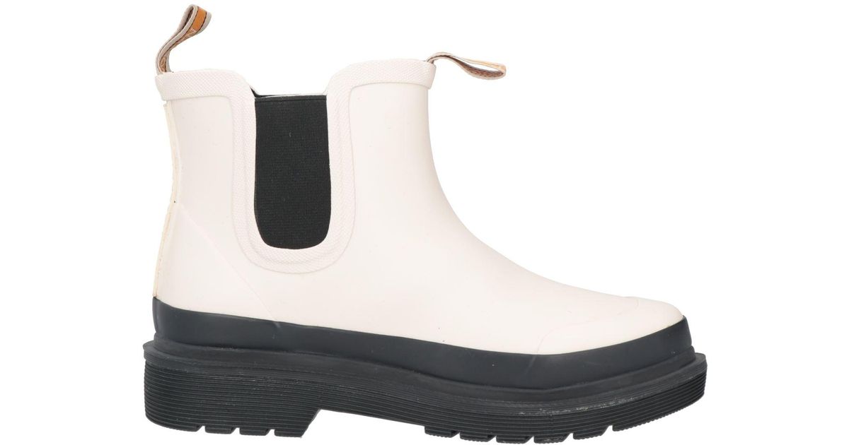 Ilse Jacobsen Ankle Boots in White Lyst
