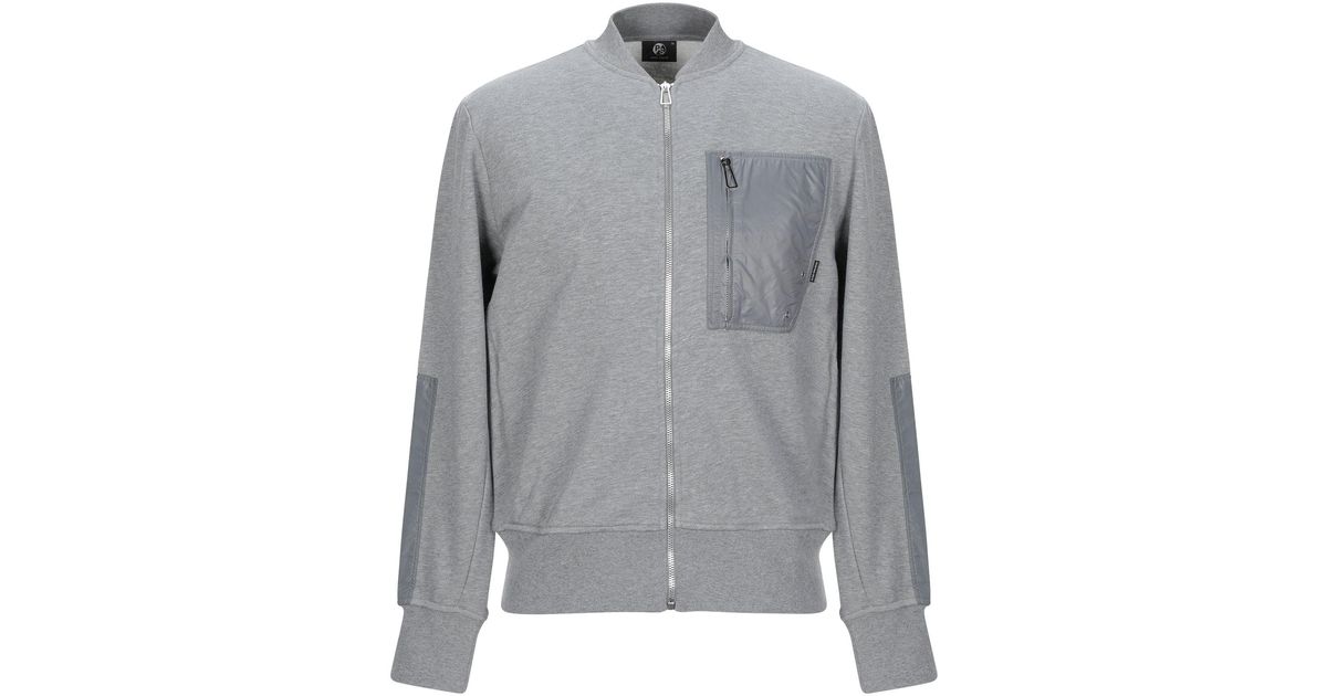 PS by Paul Smith Cotton Sweatshirt in Grey (Gray) for Men - Lyst