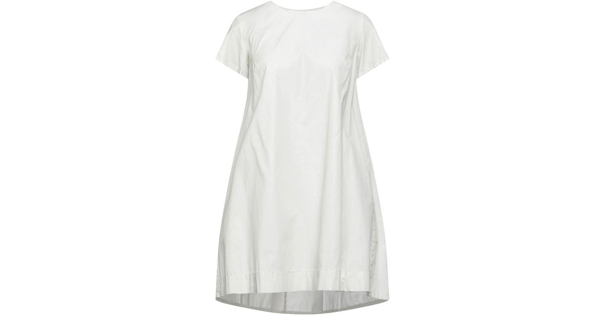 Isabella Clementini Short Dress in White | Lyst