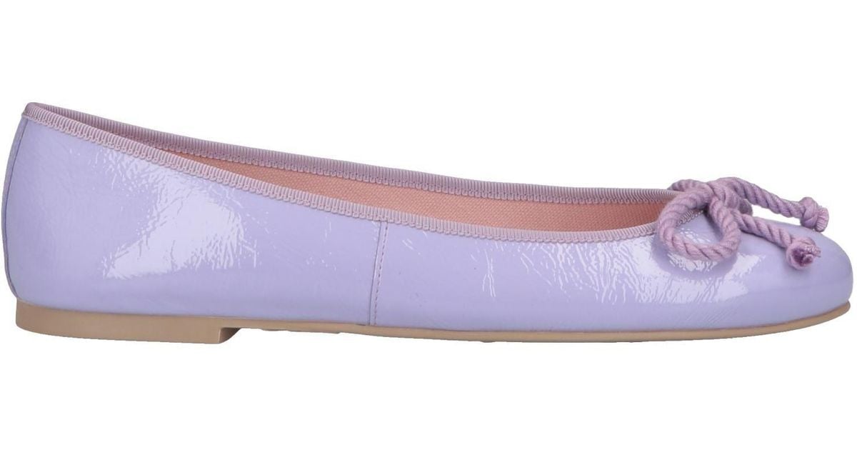 light purple ballet flats