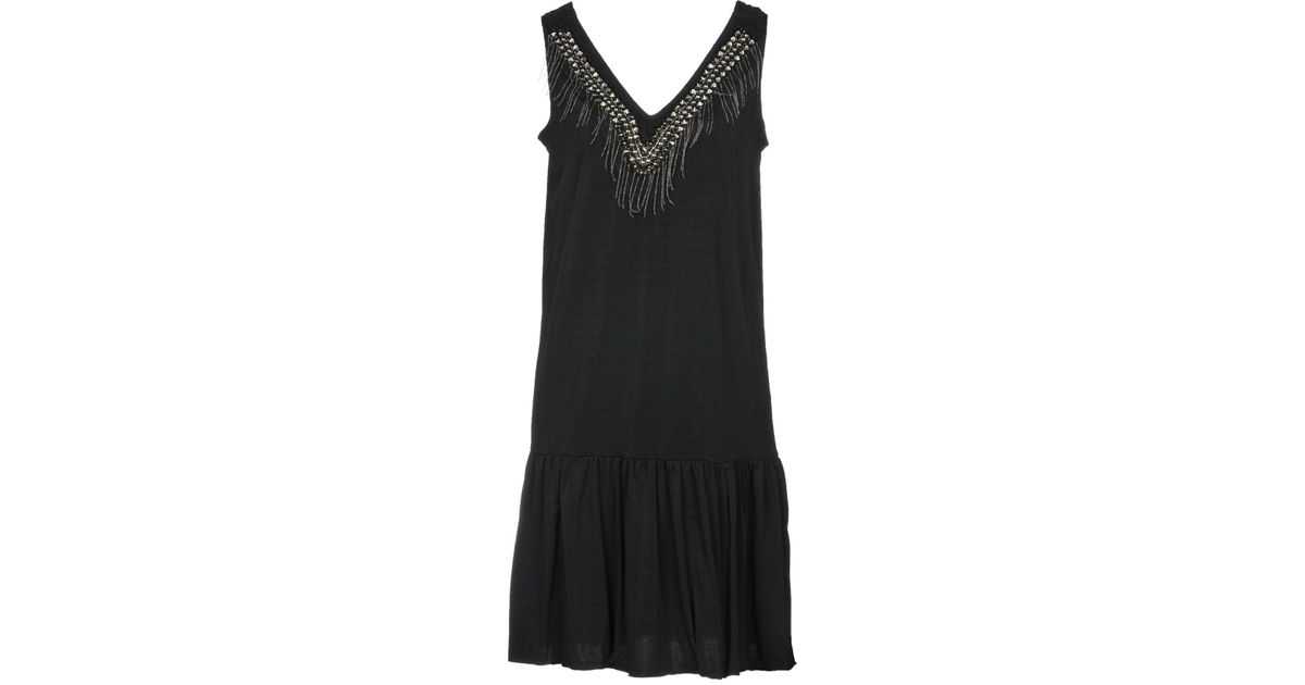 Jijil Synthetic Short Dress in Black - Save 20% - Lyst