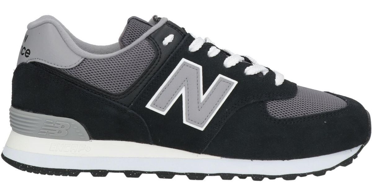 New Balance Men's Technical Fabric Sneakers Black