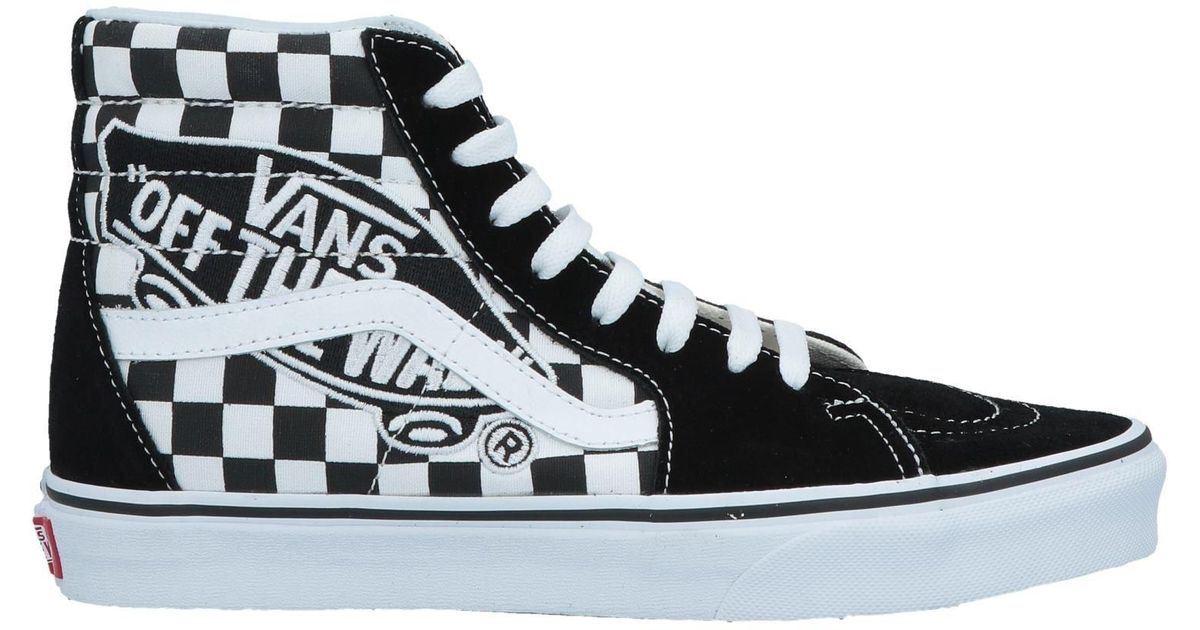 Vans Canvas Hightops & Sneakers in Black Lyst