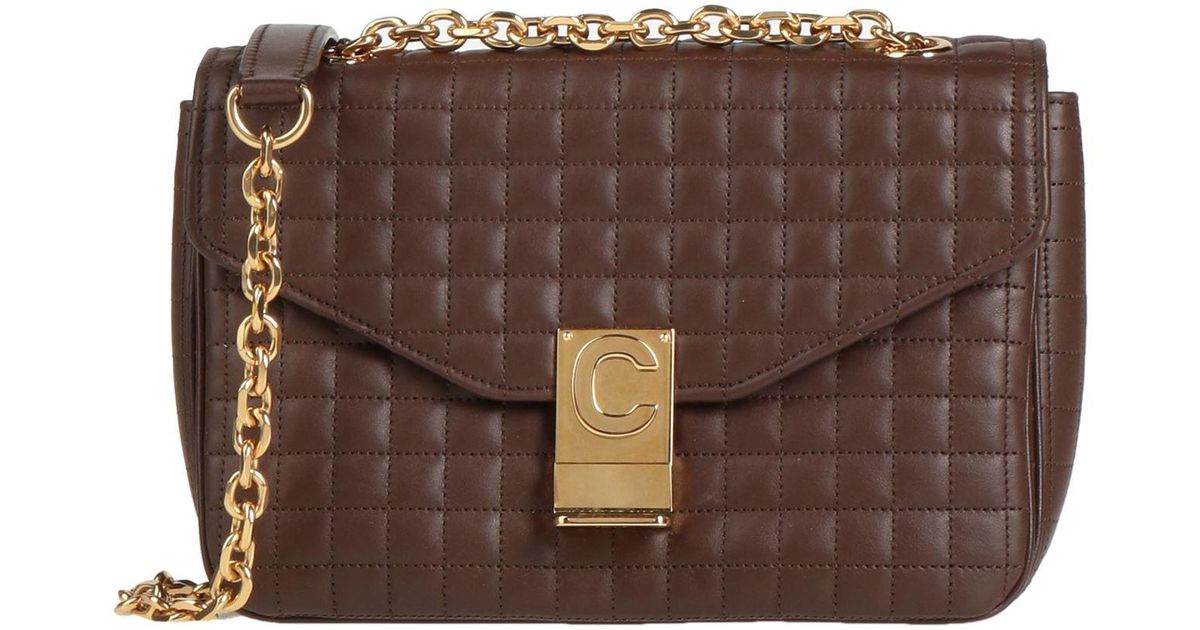 Celine Cross-body Bag in Brown | Lyst