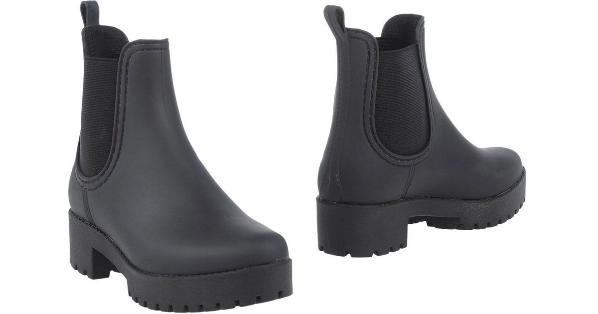 jeffrey campbell square toe ankle boots