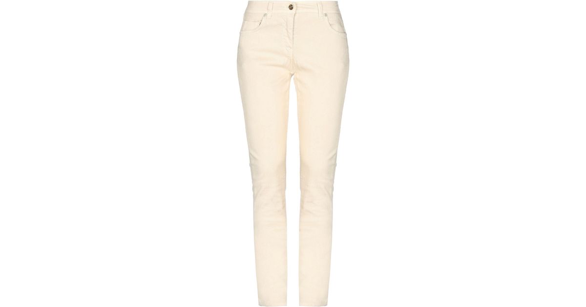 Etro Denim Pants in Sand (Natural) - Lyst