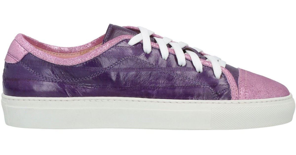 dark purple trainers