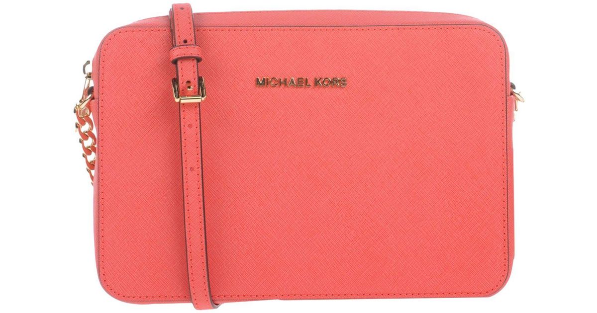 michael kors coral bag