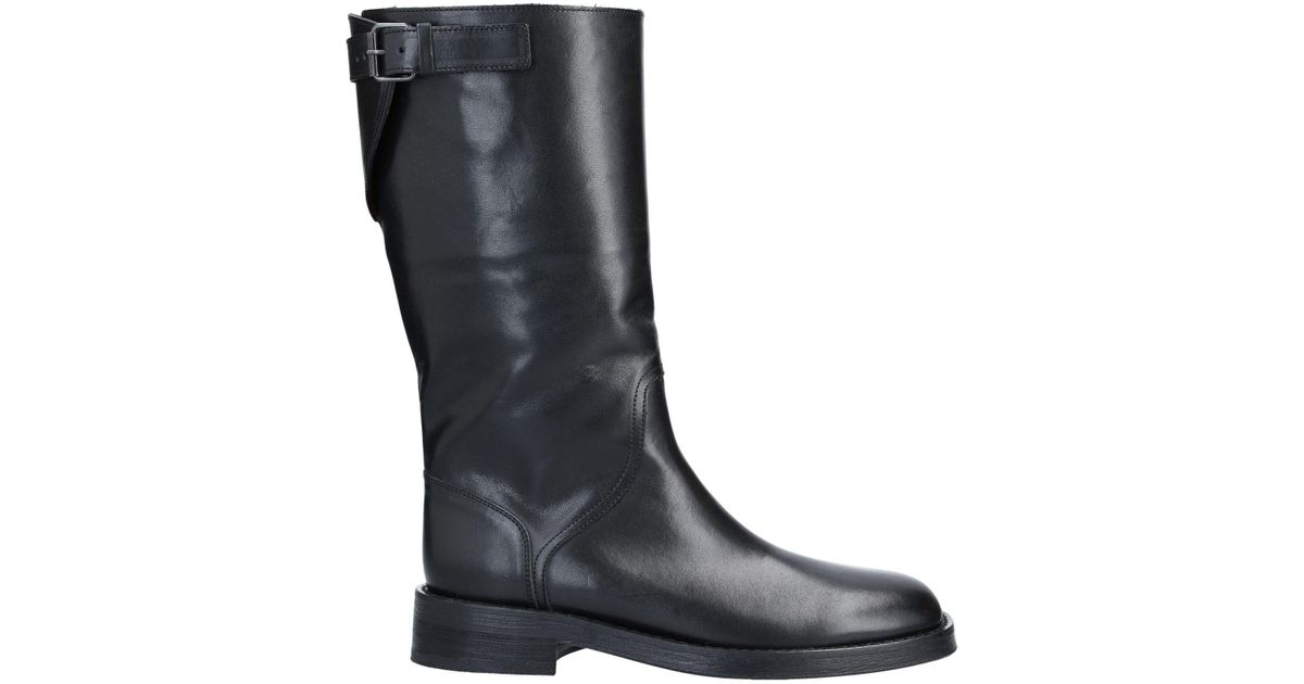 Ann Demeulemeester Boots in Black for Men - Lyst